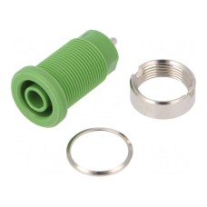 Złącze laboratoryjne: bananowe 4mm SCHÜTZINGER SEB 8632 NI / GN
