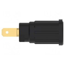 Złącze laboratoryjne: bananowe 4mm SCHÜTZINGER SEPB 6451 AU / SW