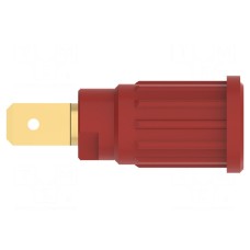 Złącze laboratoryjne: bananowe 4mm SCHÜTZINGER SEPB 6453 AU / RT