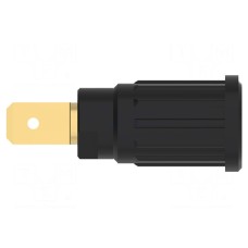 Złącze laboratoryjne: bananowe 4mm SCHÜTZINGER SEPB 6453 AU / SW