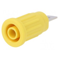 Złącze laboratoryjne: bananowe 4mm SCHÜTZINGER SEPB 6453 NI / GE