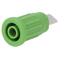 Złącze laboratoryjne: bananowe 4mm SCHÜTZINGER SEPB 6453 NI / GN