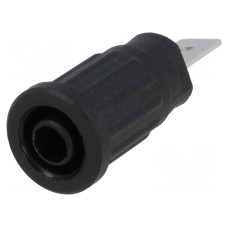 Złącze laboratoryjne: bananowe 4mm SCHÜTZINGER SEPB 6453 NI / SW
