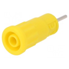 Złącze laboratoryjne: bananowe 4mm SCHÜTZINGER SEPB 6887 NI / GE