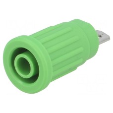 Złącze laboratoryjne: bananowe 4mm SCHÜTZINGER SEPB 7089 NI / GN
