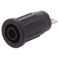 Złącze laboratoryjne: bananowe 4mm SCHÜTZINGER SEPB 7089 NI / SW