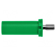 Złącze laboratoryjne: bananowe 4mm SCHÜTZINGER SFK 8465 NI / M4 / 7 / GN