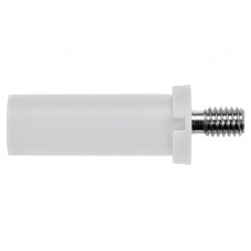 Złącze laboratoryjne: bananowe 4mm SCHÜTZINGER SFK 8465 NI / M4 / 7 / WS