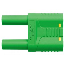 Złącze laboratoryjne: bananowe 4mm SCHÜTZINGER SKURZ 6100 / 19-4 IG 2MB NI / GNGE