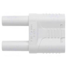 Złącze laboratoryjne: bananowe 4mm SCHÜTZINGER SKURZ 6100 / 19-4 IG 2MB NI / WS