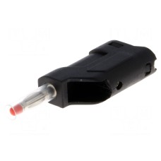 Złącze laboratoryjne: bananowe 4mm SCI R8-104-BLACK