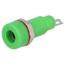 Złącze laboratoryjne: bananowe 4mm SCI GL5-GN 112164