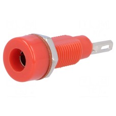 Złącze laboratoryjne: bananowe 4mm SCI GL5-R  112163