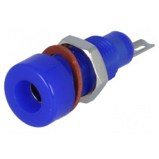 Złącze laboratoryjne: bananowe 4mm SCI GL5-BU 112165