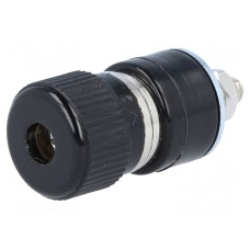 Złącze laboratoryjne: bananowe 4mm SCI R1-26B BLACK