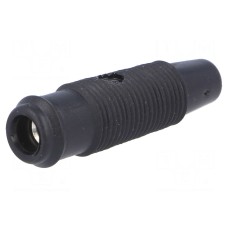 Złącze laboratoryjne: bananowe 4mm SCI GL-C107-BK