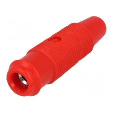 Złącze laboratoryjne: bananowe 4mm SCI R8-C107-R