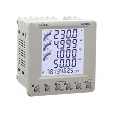 Miernik: parametrów sieci SELEC MFM384-C-CU