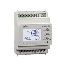 Miernik: parametrów sieci SELEC MFM384-R-C-24V-CE