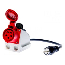 Adapter gniazd trójfazowych SONEL WAADAPAT16PR