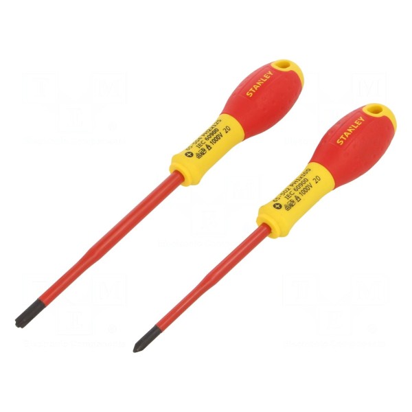 Wkrętak: izolowany-zestaw STANLEY FMHT0-62648