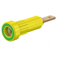 Złącze laboratoryjne: bananowe 2mm STÄUBLI 23.1011-20