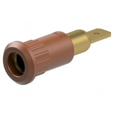 Złącze laboratoryjne: bananowe 4mm STÄUBLI 64.3010-27