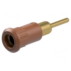 Złącze laboratoryjne: bananowe 4mm STÄUBLI 64.3012-27