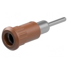 Złącze laboratoryjne: bananowe 4mm STÄUBLI 64.3011-27