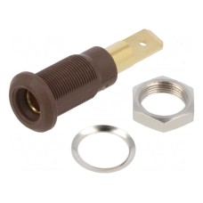 Złącze laboratoryjne: bananowe 4mm STÄUBLI 64.3040-27