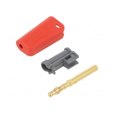 Złącze laboratoryjne: bananowe 4mm STÄUBLI LM-4A-39-22