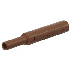 Złącze laboratoryjne: bananowe 4mm STÄUBLI SBM-4N-46-27