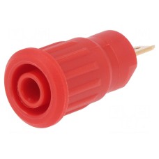 Złącze laboratoryjne: bananowe 4mm STÄUBLI 23.3120-22