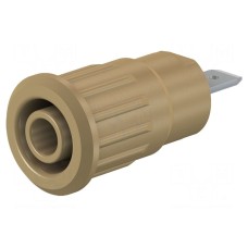 Złącze laboratoryjne: bananowe 4mm STÄUBLI 49.7079-27