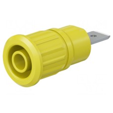Złącze laboratoryjne: bananowe 4mm STÄUBLI 49.7073-24