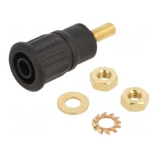 Złącze laboratoryjne: bananowe 4mm STÄUBLI 66.3140-21