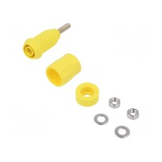 Złącze laboratoryjne: bananowe 4mm STÄUBLI 66.9684-24