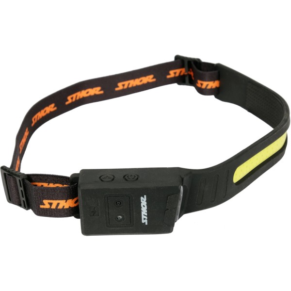 LATARKA CZOŁOWA 430LM, CZUJNIK RUCHU, PO-LI 1200MAH, IP44 88680