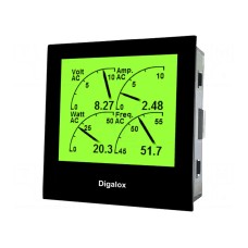 Miernik: parametrów sieci TDE INSTRUMENTS DPM72-MP