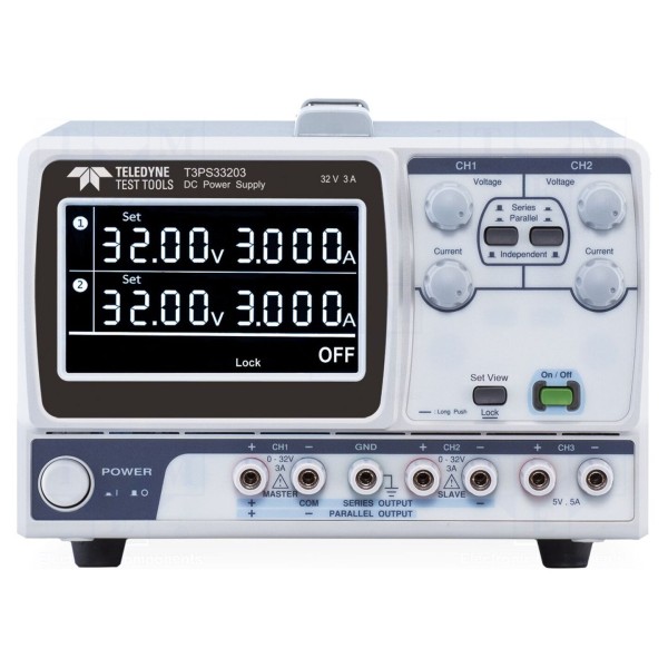 Zasilacz laboratoryjny: standardowy TELEDYNE LECROY T3PS33203