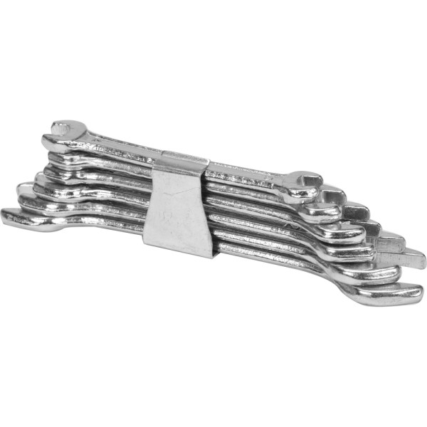 KLUCZE PŁASKIE 6-32 MM, ZESTAW 12 SZT. CLIP 50630