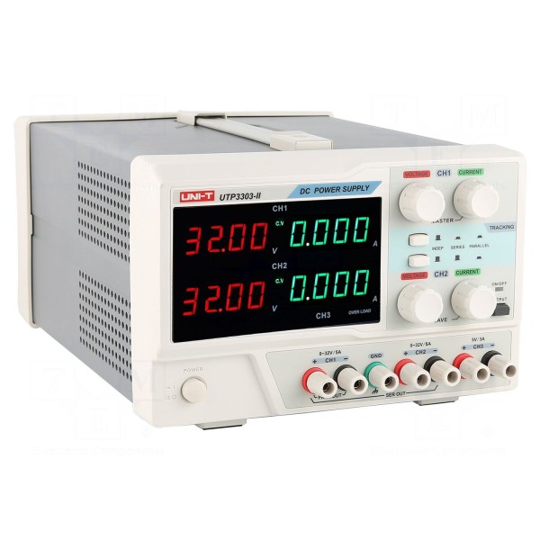 Zasilacz laboratoryjny: standardowy UNI-T UTP3303-II