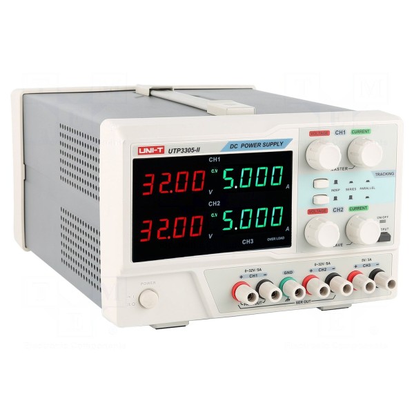 Zasilacz laboratoryjny: standardowy UNI-T UTP3305-II