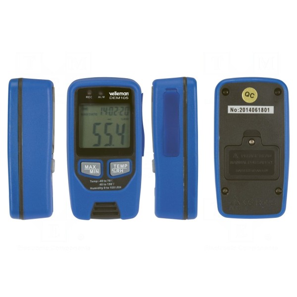 Termohigrometr VELLEMAN DEM105