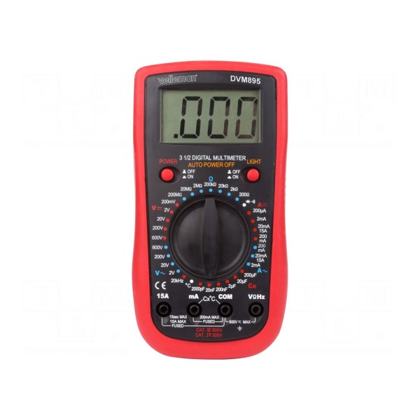 Multimetr cyfrowy VELLEMAN DVM895