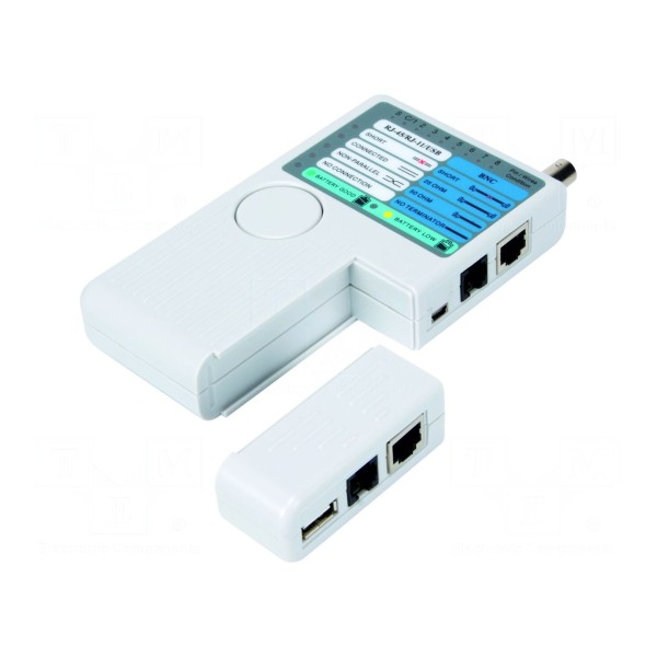 Tester: okablowania LAN VELLEMAN VTLAN7