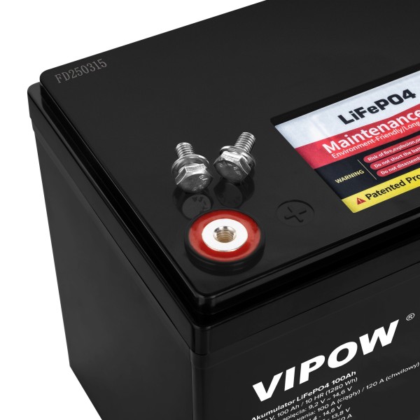 Akumulator LiFePO4 100Ah z BMS