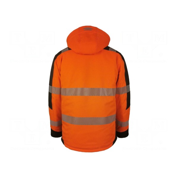 Bluza softshell VIZWELL VWJK268OG/XXL