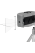 POZIOMNICA LASEROWA MINI L-170 MM  Z PODŚWIETLANYMI LIBELLAMI I STATYWEM 17560