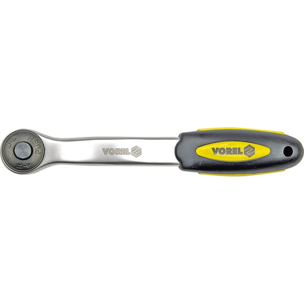 GRZECHOTKA 1/4'' CR-V, 72 ZĘBY, WYGIĘTA 53571